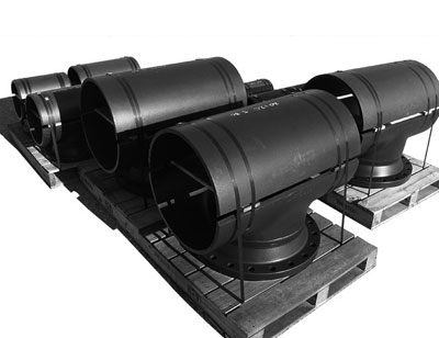 split tee Repute steel